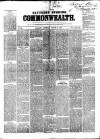 Commonwealth (Glasgow) Saturday 15 August 1857 Page 1