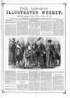 London Illustrated Weekly Saturday 20 June 1874 Page 1