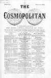Cosmopolitan Saturday 01 August 1868 Page 1