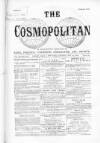 Cosmopolitan Saturday 14 November 1868 Page 1
