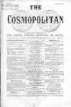 Cosmopolitan Saturday 05 December 1868 Page 1