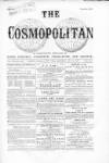 Cosmopolitan Saturday 26 December 1868 Page 1