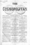 Cosmopolitan Saturday 02 January 1869 Page 1