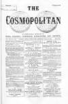 Cosmopolitan Saturday 23 January 1869 Page 1