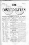 Cosmopolitan Saturday 06 February 1869 Page 1