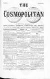 Cosmopolitan Wednesday 31 March 1869 Page 1