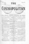 Cosmopolitan Thursday 01 July 1869 Page 1