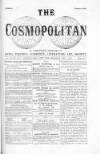 Cosmopolitan Thursday 07 October 1869 Page 1