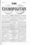 Cosmopolitan Thursday 28 October 1869 Page 1