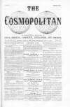 Cosmopolitan Thursday 18 November 1869 Page 1