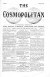 Cosmopolitan Thursday 03 February 1870 Page 1