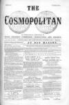 Cosmopolitan Thursday 06 October 1870 Page 1