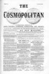Cosmopolitan Thursday 01 December 1870 Page 1
