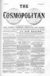 Cosmopolitan Thursday 15 December 1870 Page 1