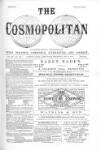 Cosmopolitan Thursday 03 August 1871 Page 1