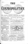 Cosmopolitan Thursday 17 August 1871 Page 1