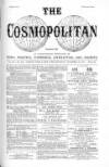 Cosmopolitan Thursday 28 November 1872 Page 1