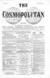 Cosmopolitan Thursday 09 January 1873 Page 1
