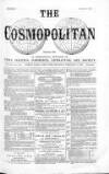 Cosmopolitan Thursday 06 February 1873 Page 1