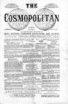Cosmopolitan Thursday 25 December 1873 Page 1