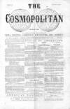 Cosmopolitan Thursday 01 January 1874 Page 1