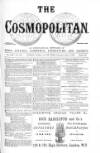 Cosmopolitan Thursday 02 September 1875 Page 1
