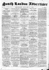 South London Advertiser Saturday 24 January 1863 Page 1