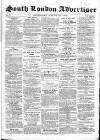 South London Advertiser Saturday 28 March 1863 Page 1