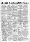 South London Advertiser Saturday 04 April 1863 Page 1