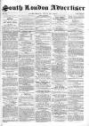 South London Advertiser Saturday 25 July 1863 Page 1