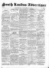 South London Advertiser Saturday 23 January 1864 Page 1