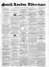 South London Advertiser Saturday 12 November 1864 Page 1