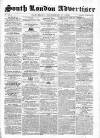 South London Advertiser Saturday 17 December 1864 Page 1