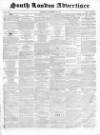 South London Advertiser Saturday 11 November 1865 Page 1