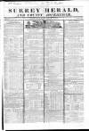 Surrey Herald and County Advertiser Wednesday 10 January 1827 Page 1