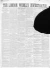 London Weekly Investigator Saturday 29 December 1855 Page 1
