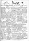 Courier and West-End Advertiser Saturday 28 October 1871 Page 1