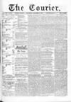 Courier and West-End Advertiser Saturday 13 January 1877 Page 1