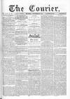 Courier and West-End Advertiser Saturday 08 September 1877 Page 1