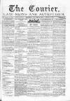 Courier and West-End Advertiser Wednesday 23 January 1878 Page 1
