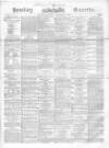 Sunday Gazette Sunday 21 January 1866 Page 1