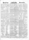 Sunday Gazette Sunday 24 February 1867 Page 1