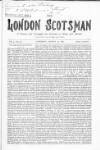 London Scotsman Saturday 15 August 1868 Page 1