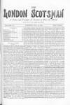London Scotsman Saturday 30 October 1869 Page 1