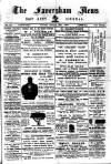 Faversham News Saturday 26 January 1884 Page 1
