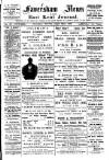Faversham News Saturday 22 August 1885 Page 1