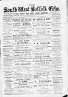 Haverhill Echo Saturday 01 November 1890 Page 1