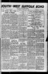 Haverhill Echo Saturday 20 February 1960 Page 1