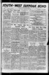 Haverhill Echo Saturday 27 February 1960 Page 1