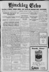 Hinckley Echo Friday 21 June 1929 Page 1